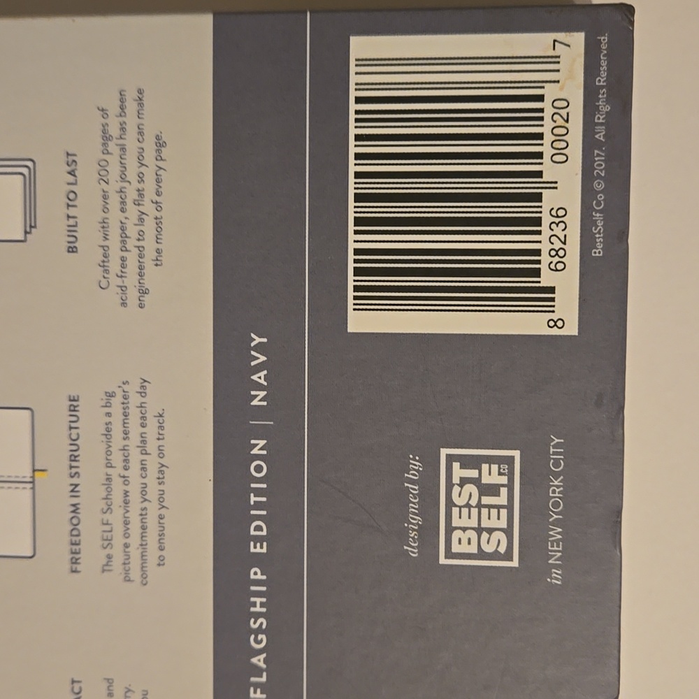 Best Self Co Self journal System NIB Flagship Edition Navy - Picture 9 of 9